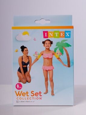 Intex Tropical Buddies Arm Bands – Kids Swim Floaties (Ages 3–6)